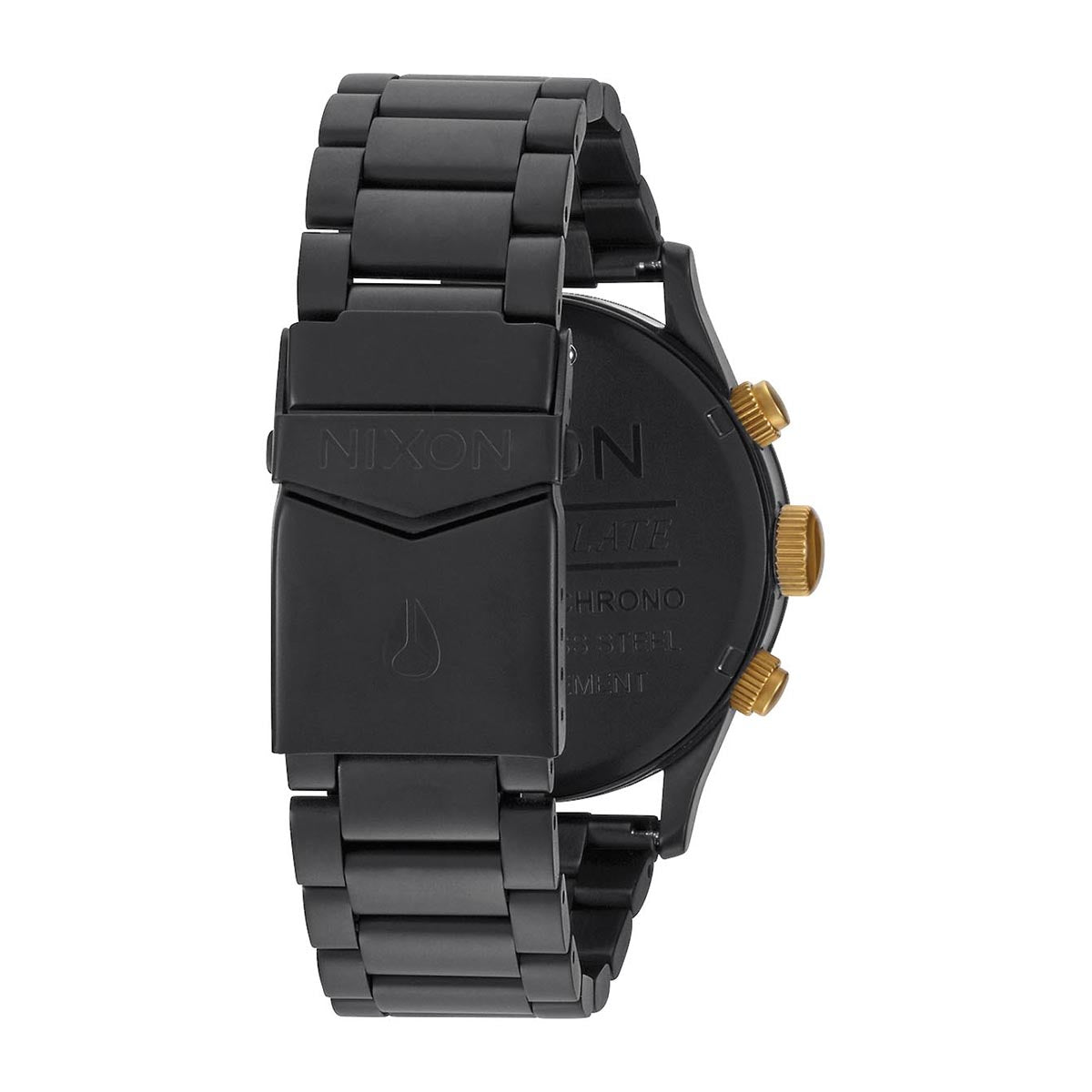 Nixon Sentry Chrono 2024 Watch - Matte Black/Gold image 2