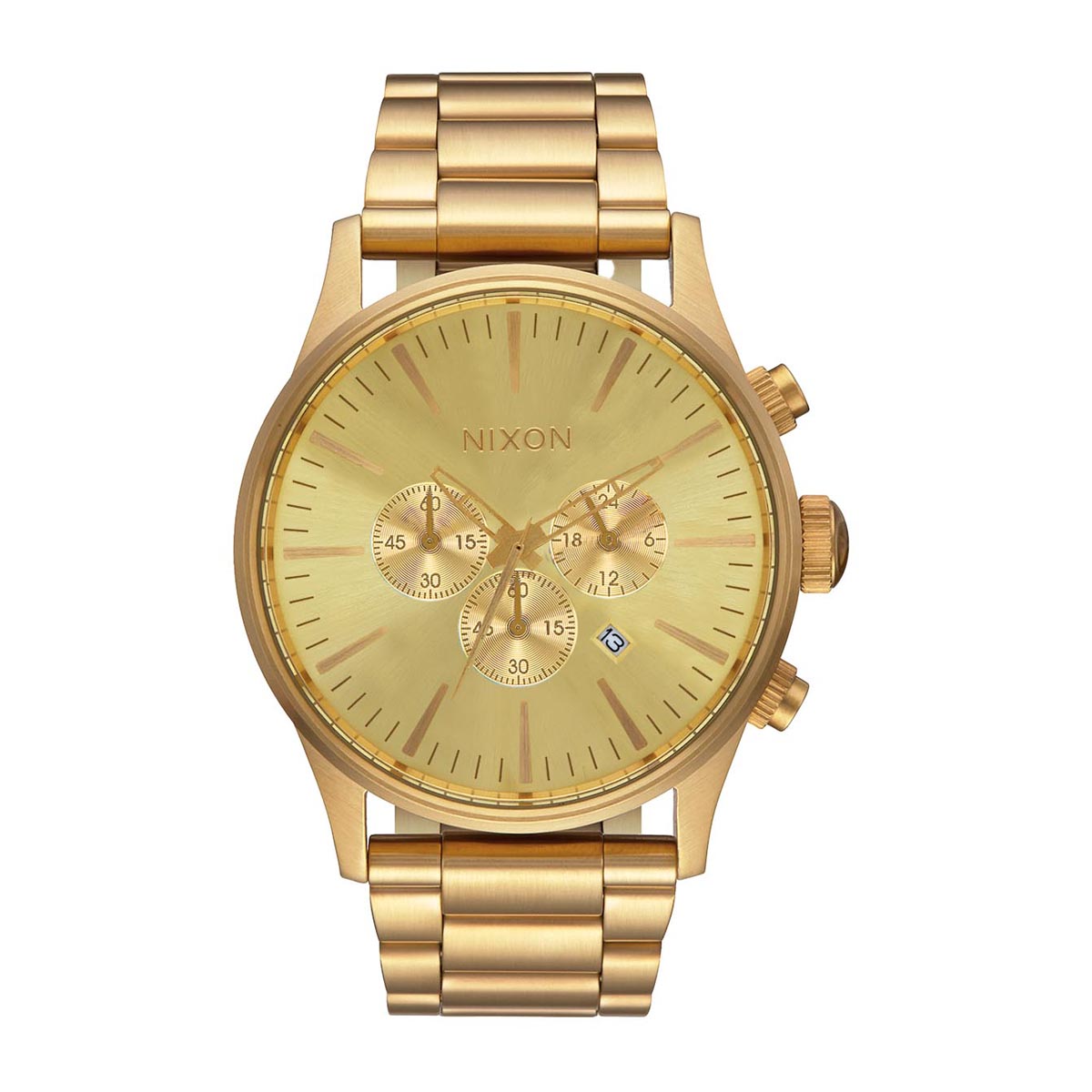 Nixon Sentry Chrono 2024 Watch - All Gold image 1