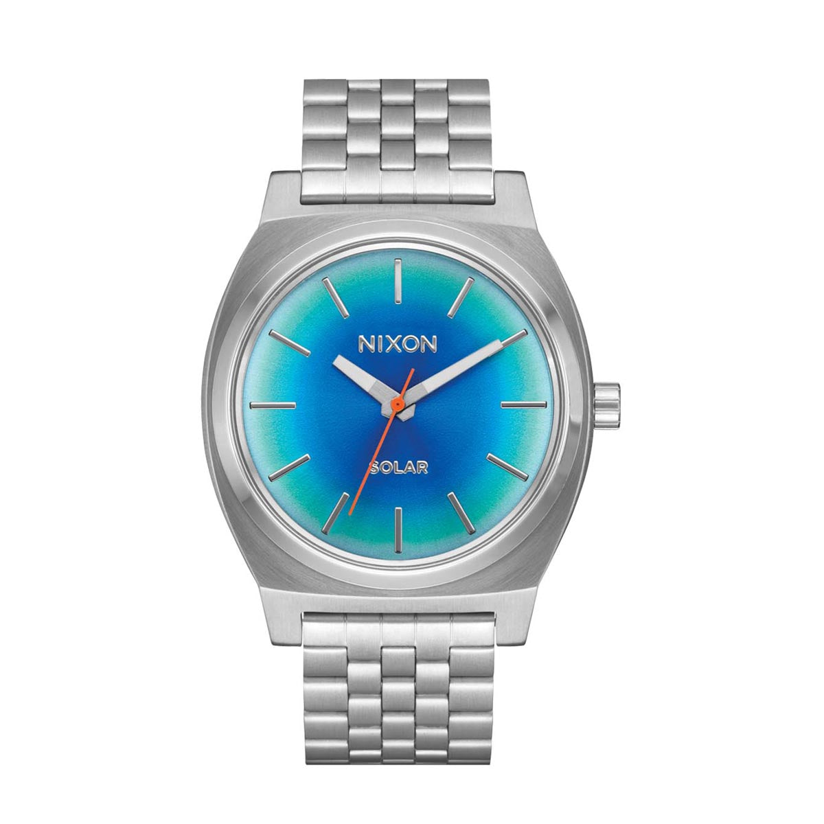 Nixon Time Teller Watch - Silver/Rainbow image 1