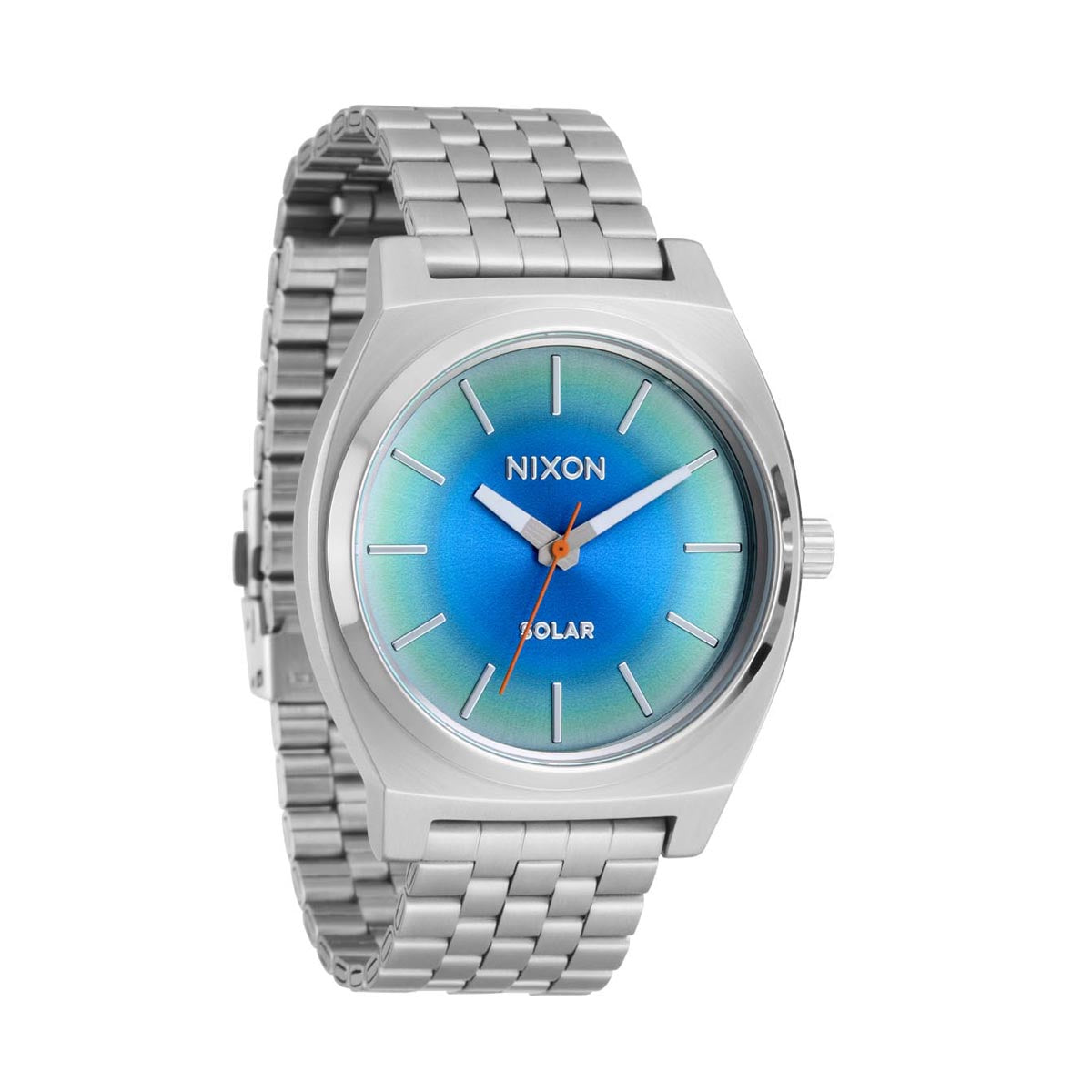 Nixon Time Teller Watch - Silver/Rainbow image 3