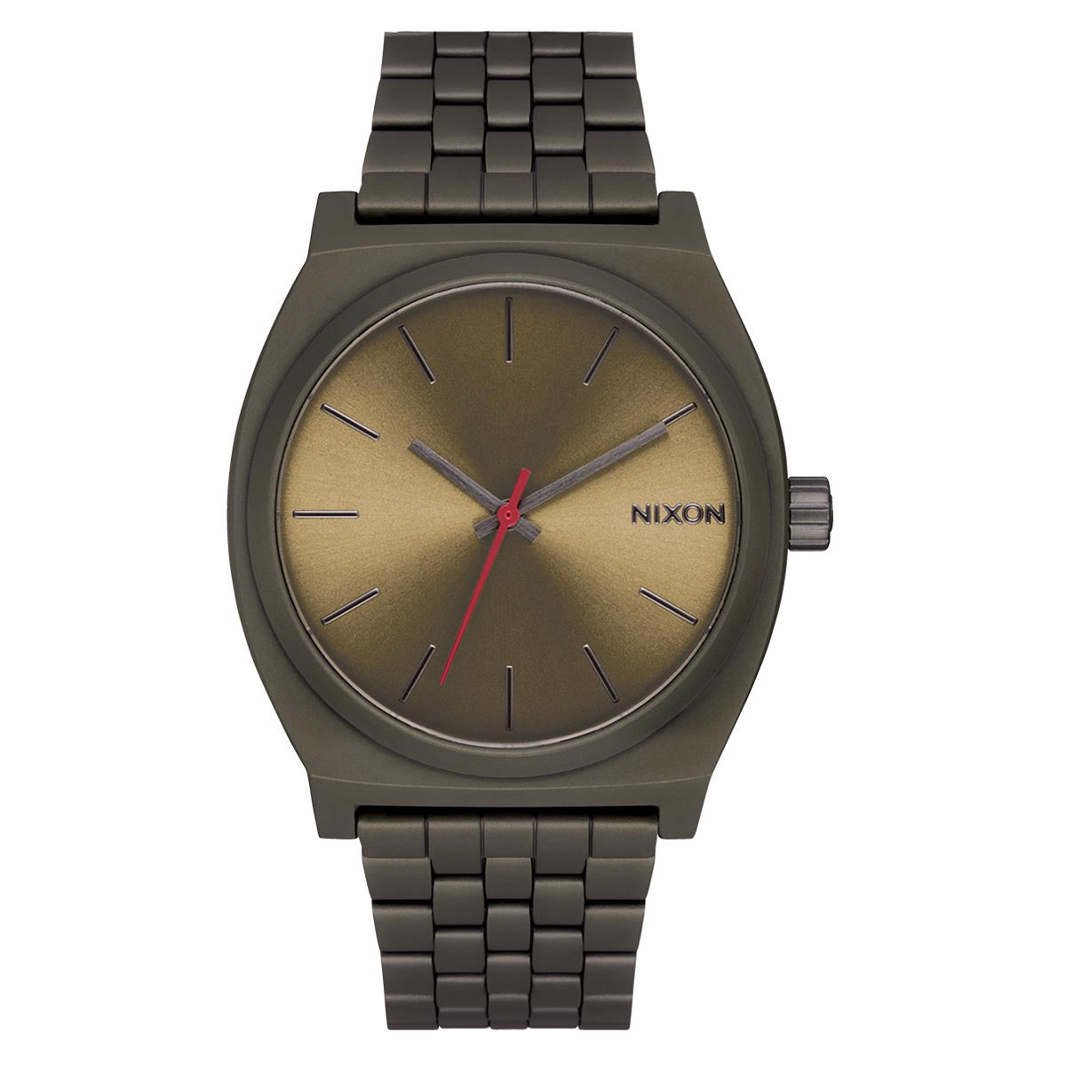 Nixon Time Teller Watch - Dark Olive/Dark Olive image 1