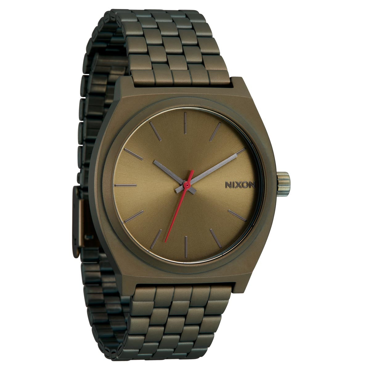 Nixon Time Teller Watch - Dark Olive/Dark Olive image 3