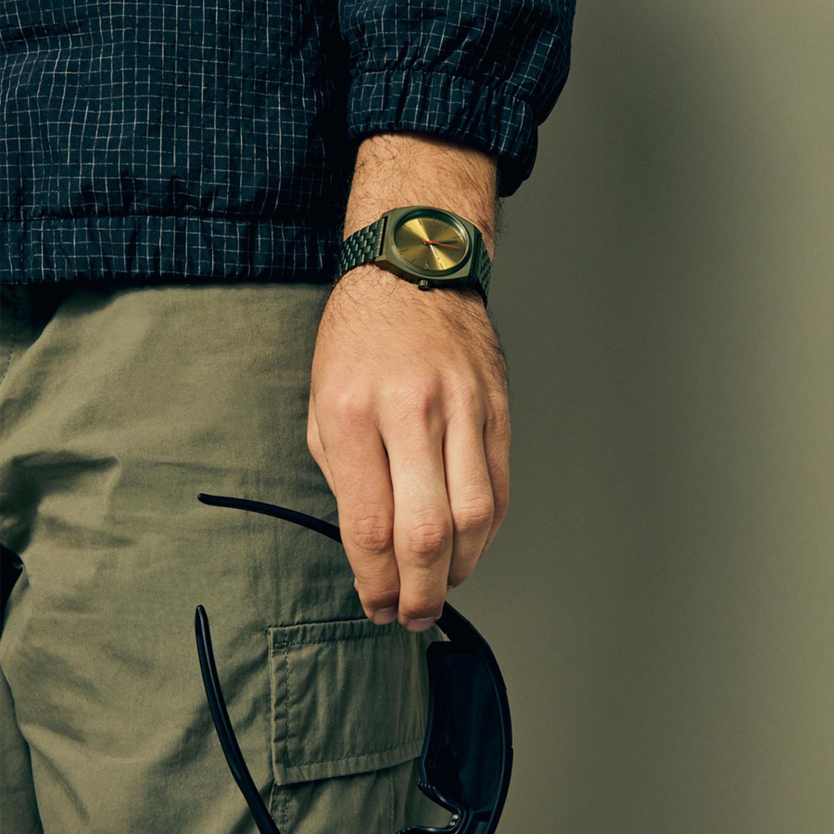 Nixon Time Teller Watch - Dark Olive/Dark Olive image 5