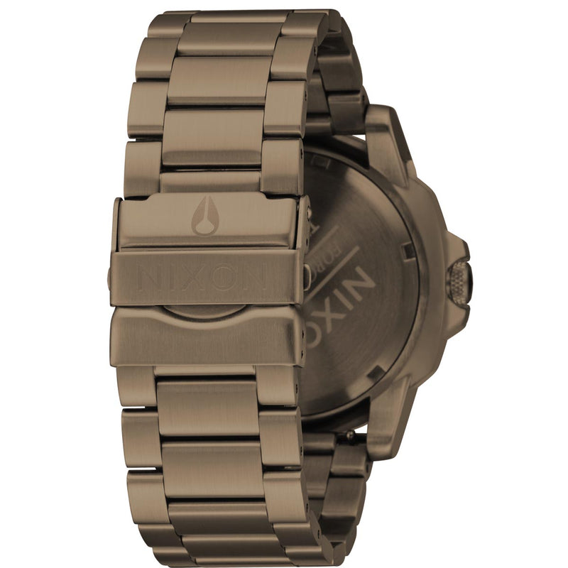 Nixon Smyth 44 Watch - Khaki/Red
