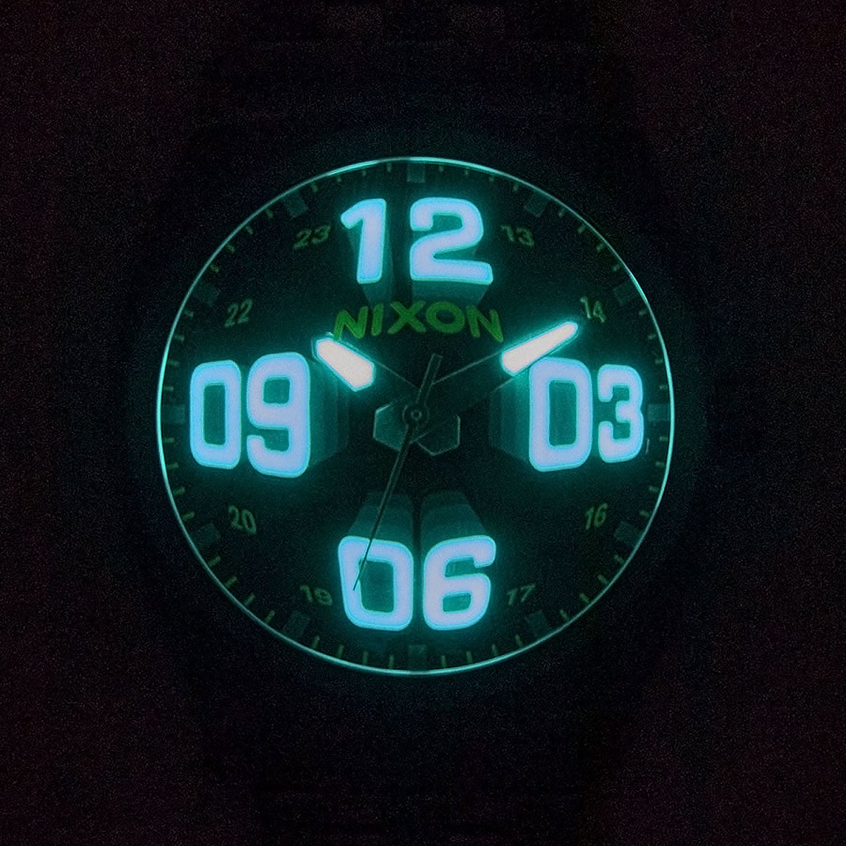 Nixon Time Teller Watch - Fisheye/Silver/Black image 5