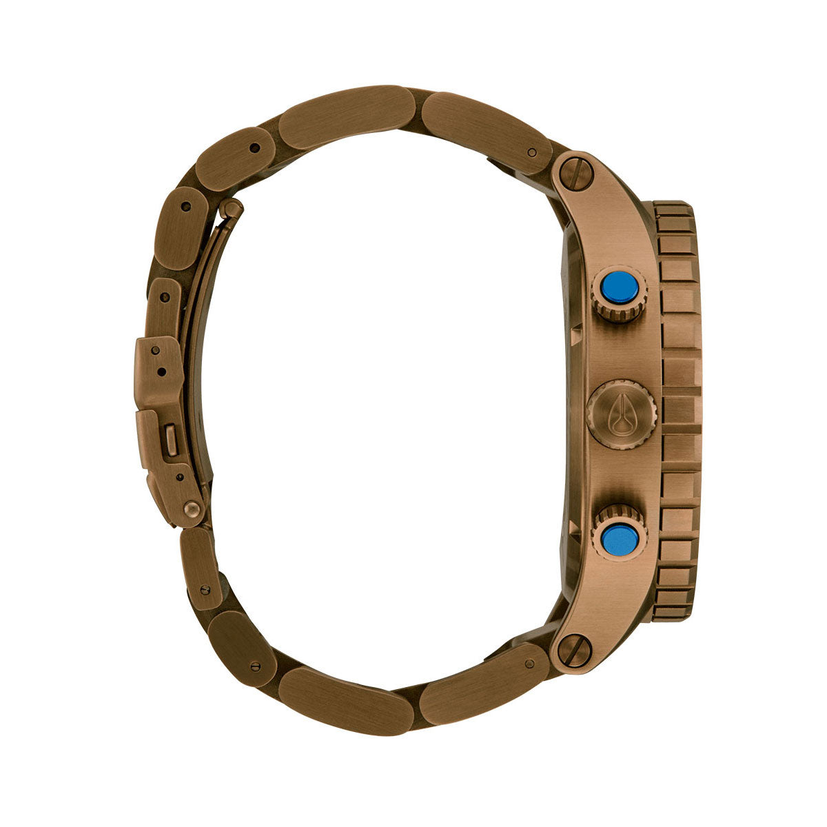 Nixon 51-30 Chrono Watch - Desert Gold/Arles Blue image 2