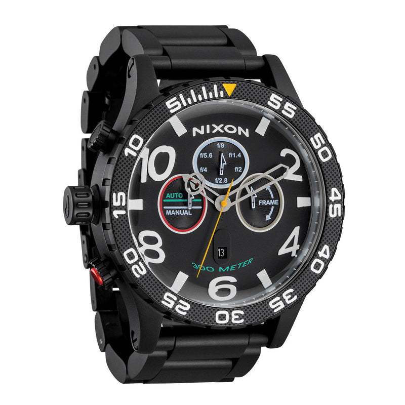 Nixon 51-30 Chrono Watch - Fisheye/Super Black/Black