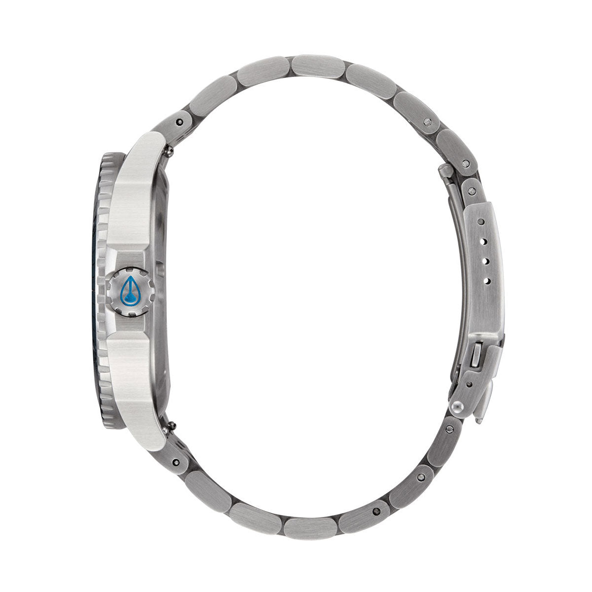 Nixon Stinger 44 Watch - Silver/Byron Blue/Green image 3