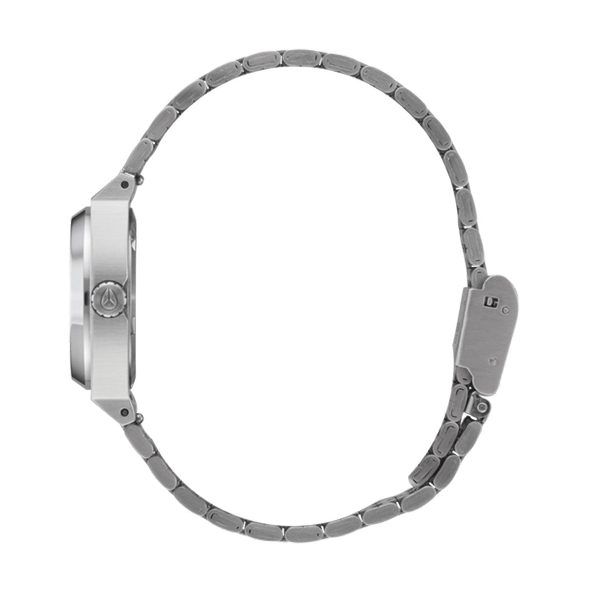 Nixon Small Time Teller Watch - Silver/Pink image 3