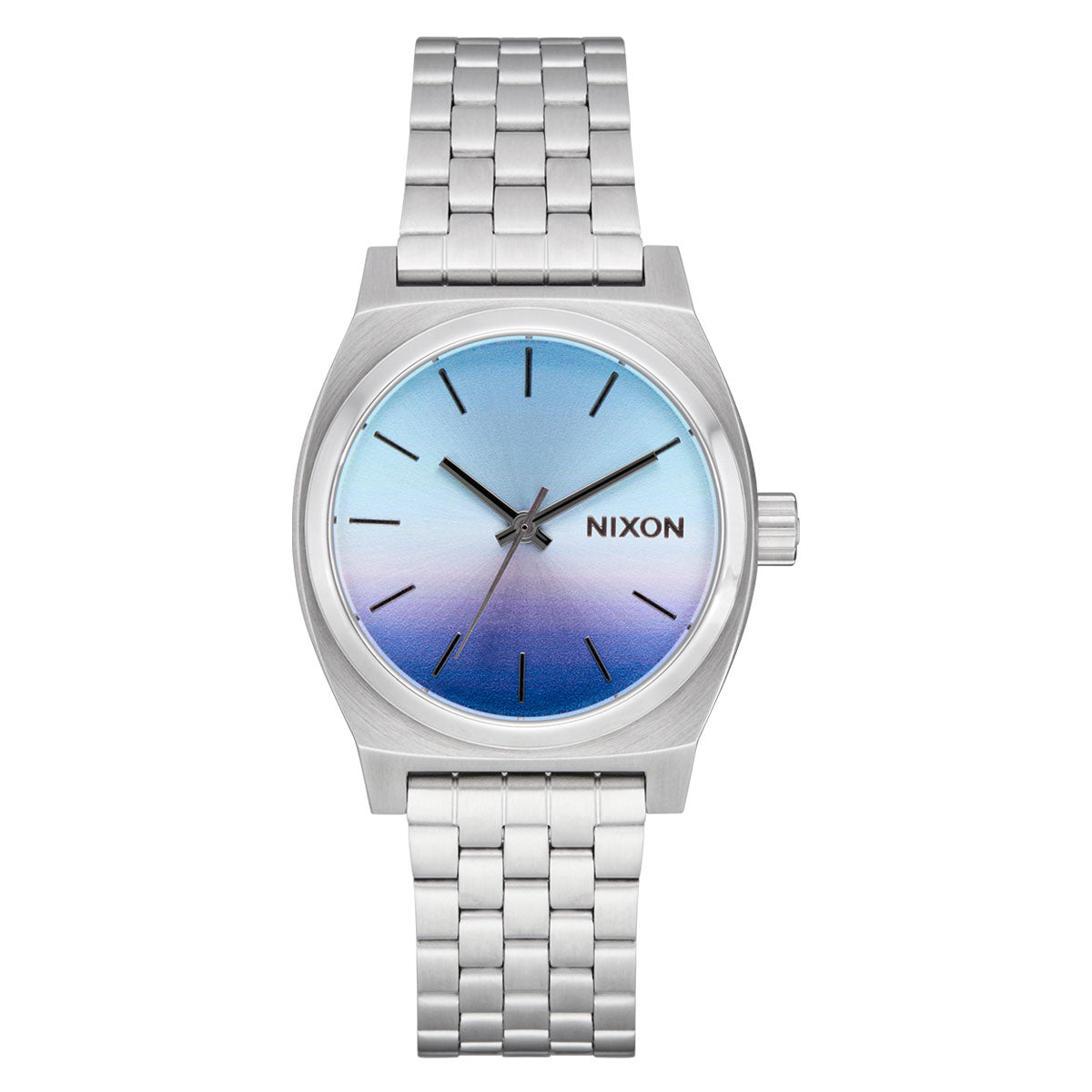 Nixon Medium Time Teller Watch - Silver/Dusk image 1