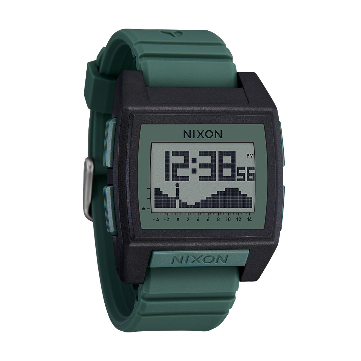 Nixon Base Tide Pro Watch - Black/Sage image 2