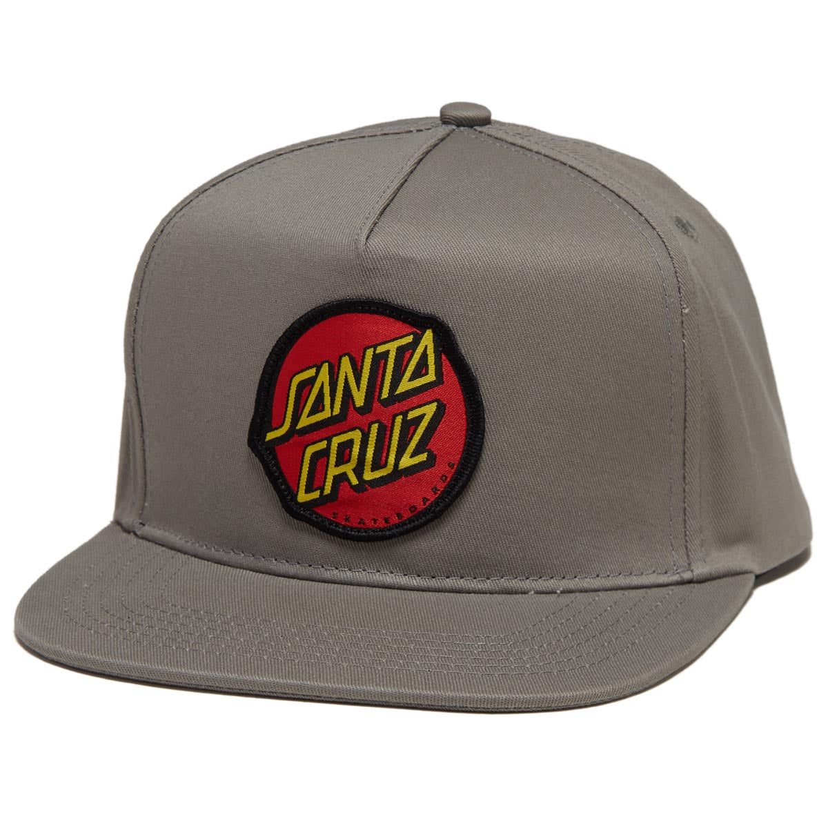 Santa Cruz Classic Snapback Mid Profile Hat - Grey image 1
