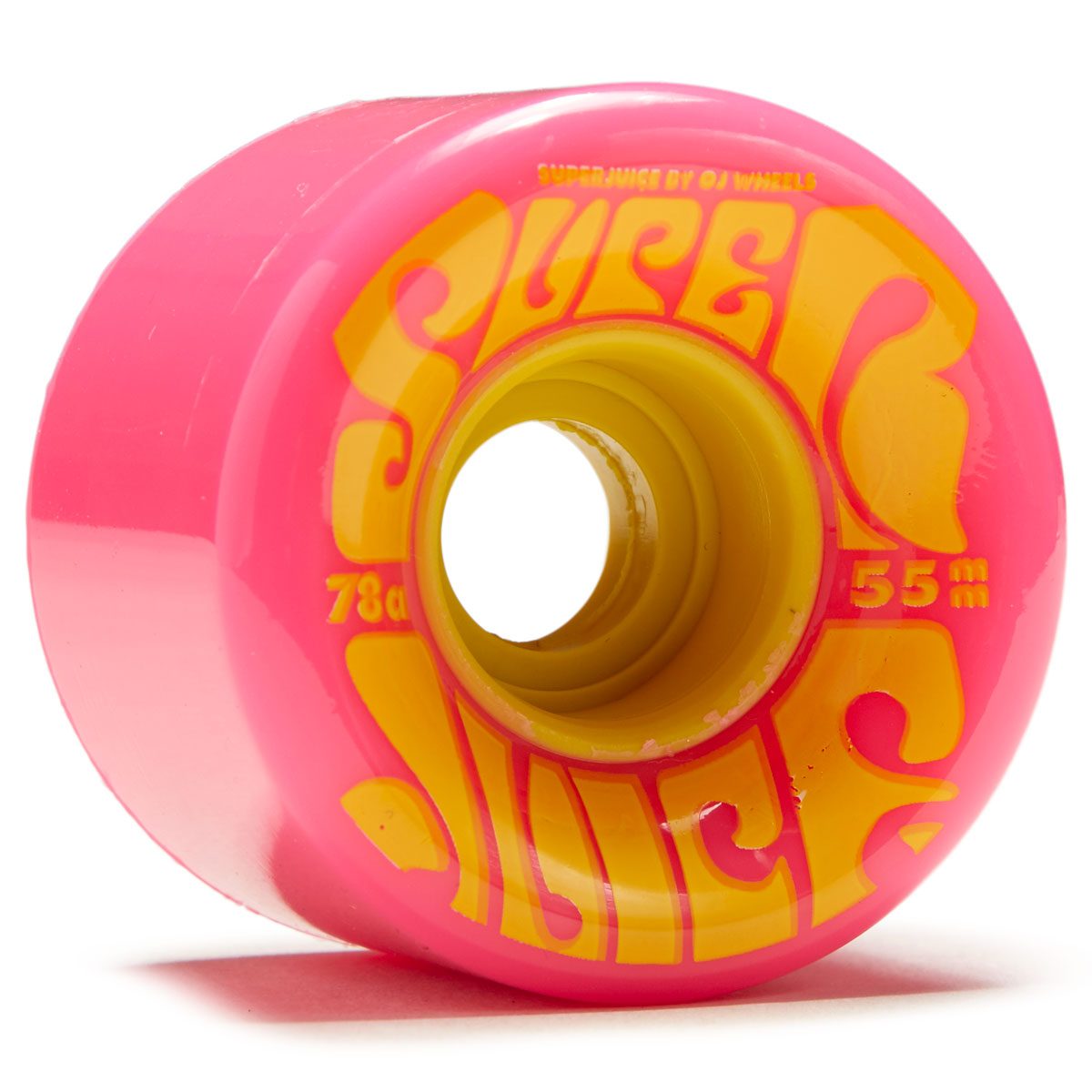 OJ Mini Super Juice 78a Skateboard Wheels - Blazing Pink - 55mm image 1