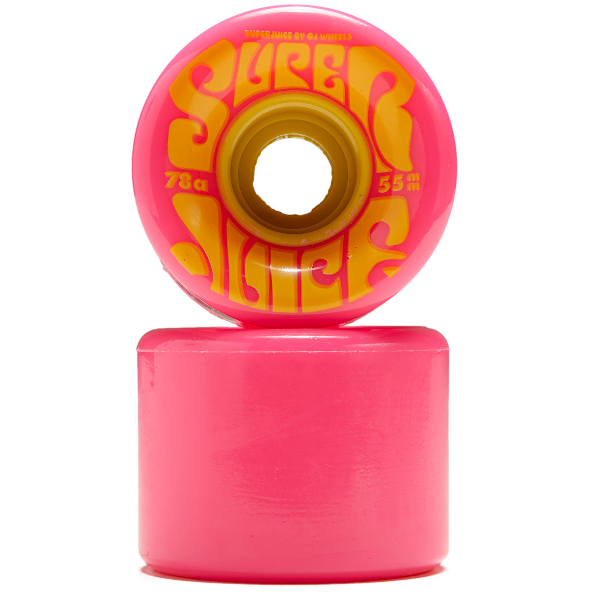 OJ Mini Super Juice 78a Skateboard Wheels - Blazing Pink - 55mm image 2