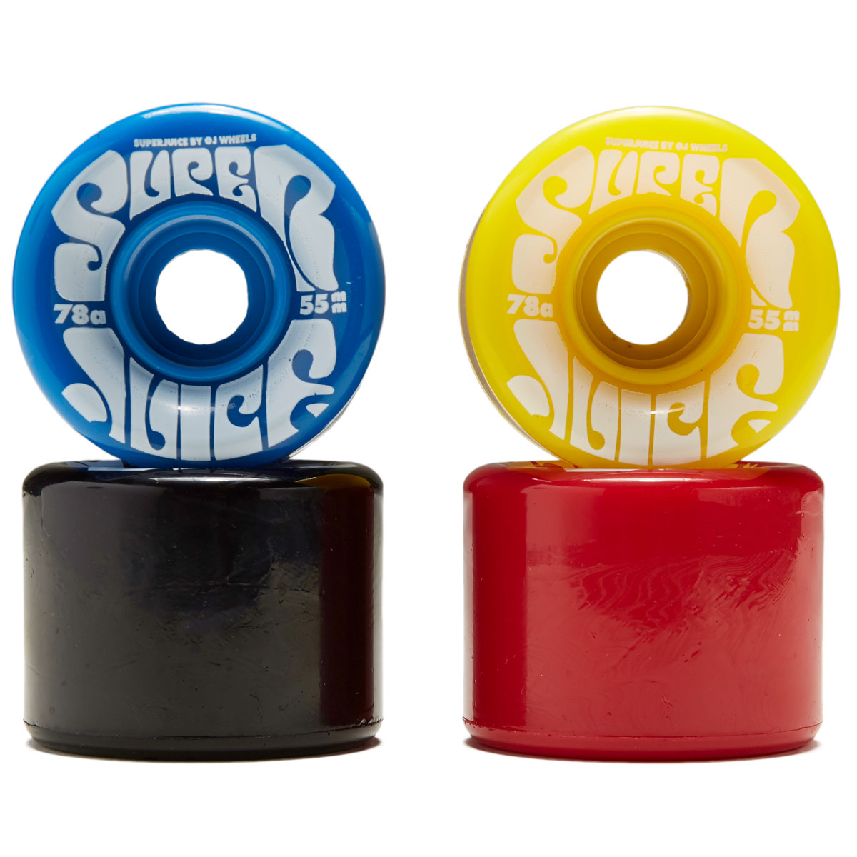 OJ Mini Super Juice 78a Skateboard Wheels - CMYK Mix Up - 55mm image 2