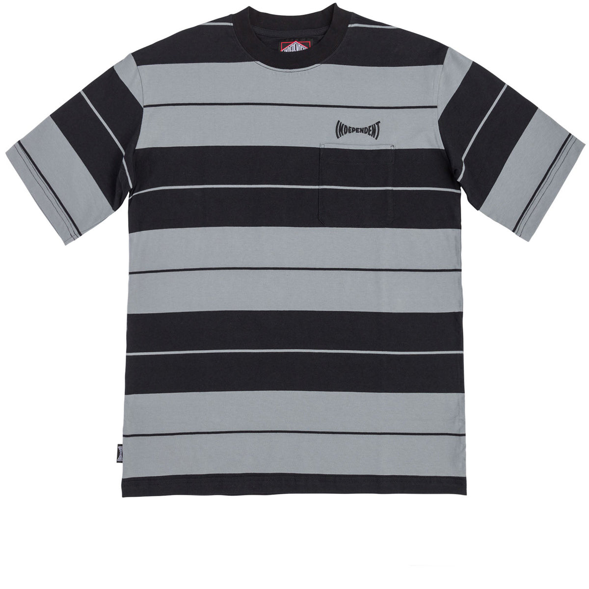 Independent Osage Pocket T-Shirt - Grey/Black image 1