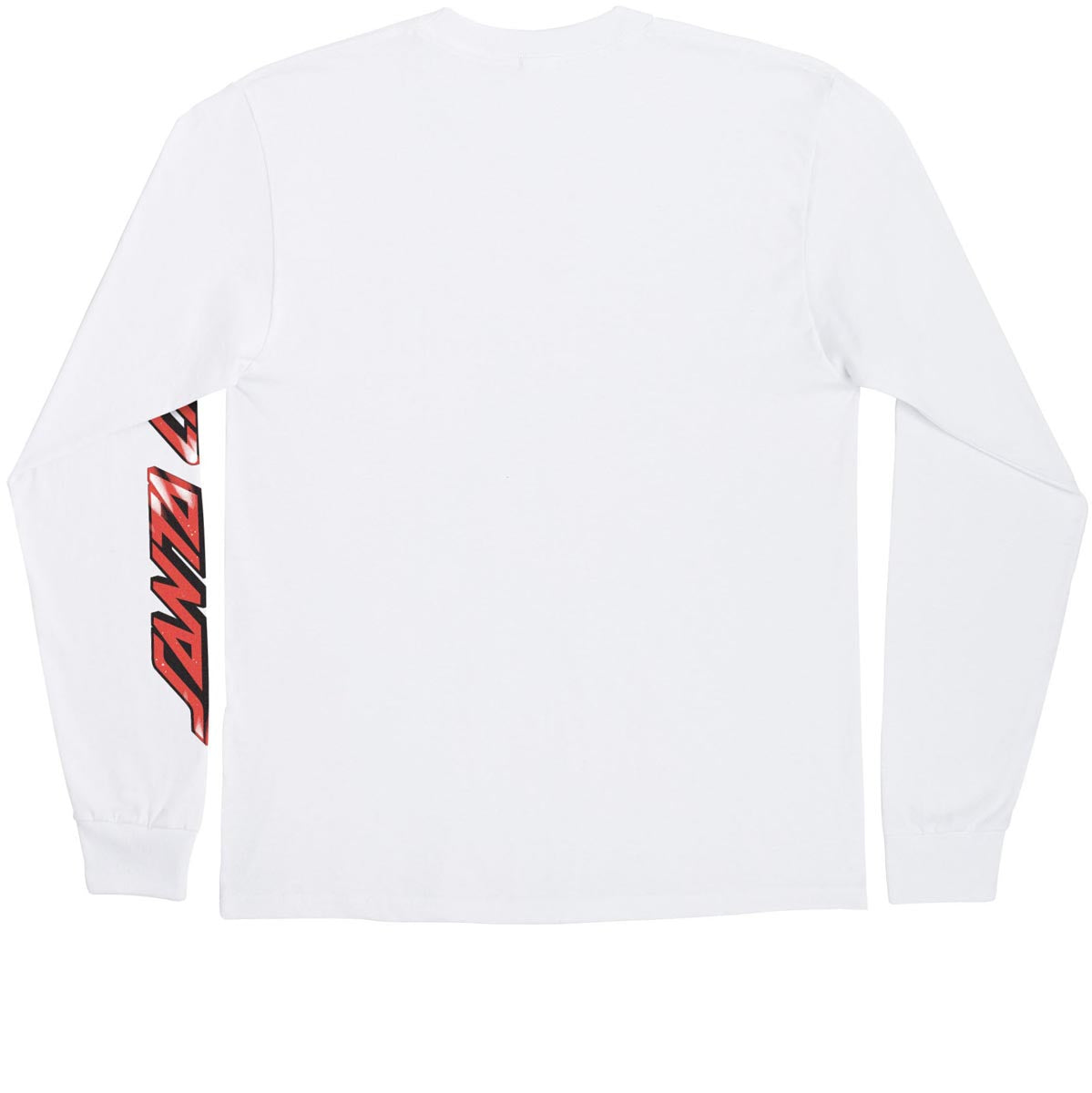 Santa Cruz Burst Oval Dot Long Sleeve T-Shirt - Eco White image 2