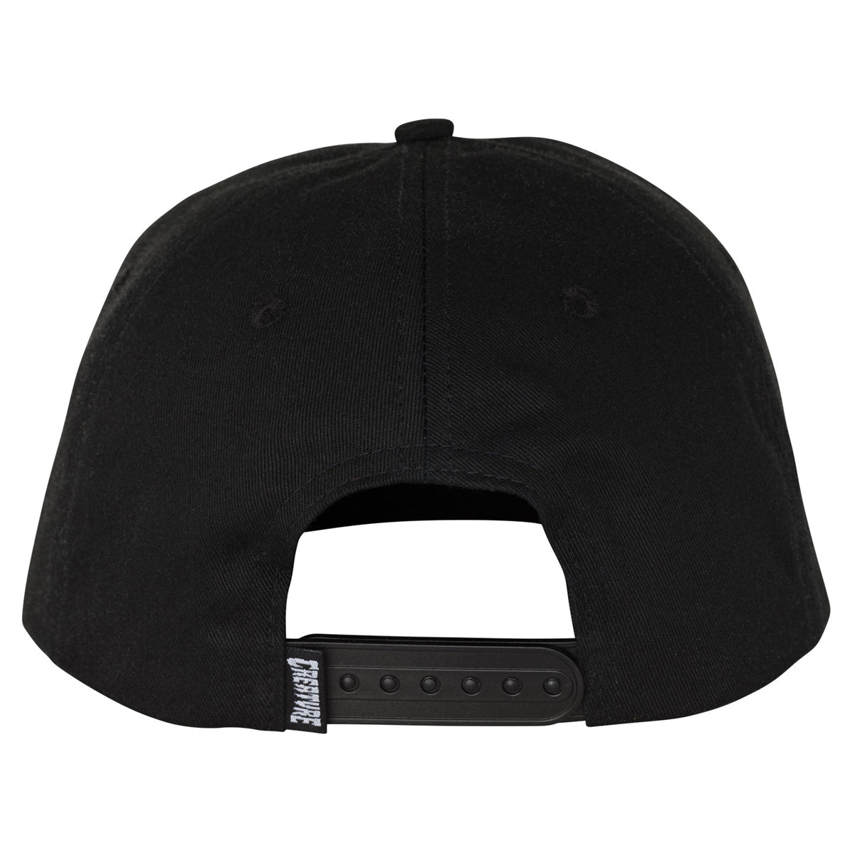 Creature Take Warning Snapback Hat - Black image 2