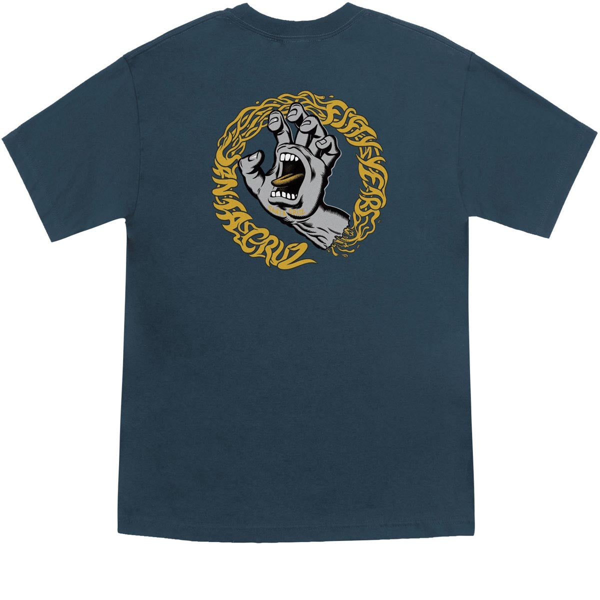 Santa Cruz Screaming 50 T-Shirt - Harbor Blue image 1