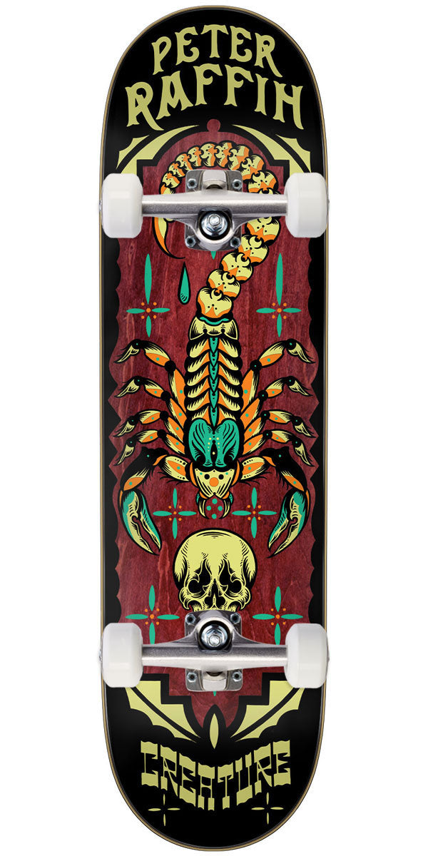 Creature Raffin Take Warning Pro Skateboard Complete - 8.51