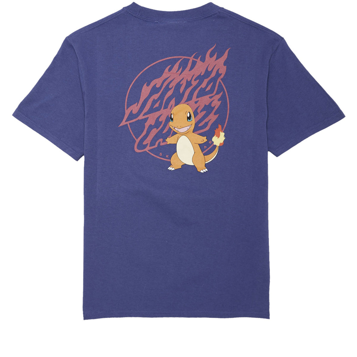 Santa Cruz x Pokemon Youth Fire Type 1 T-Shirt - Purple image 1
