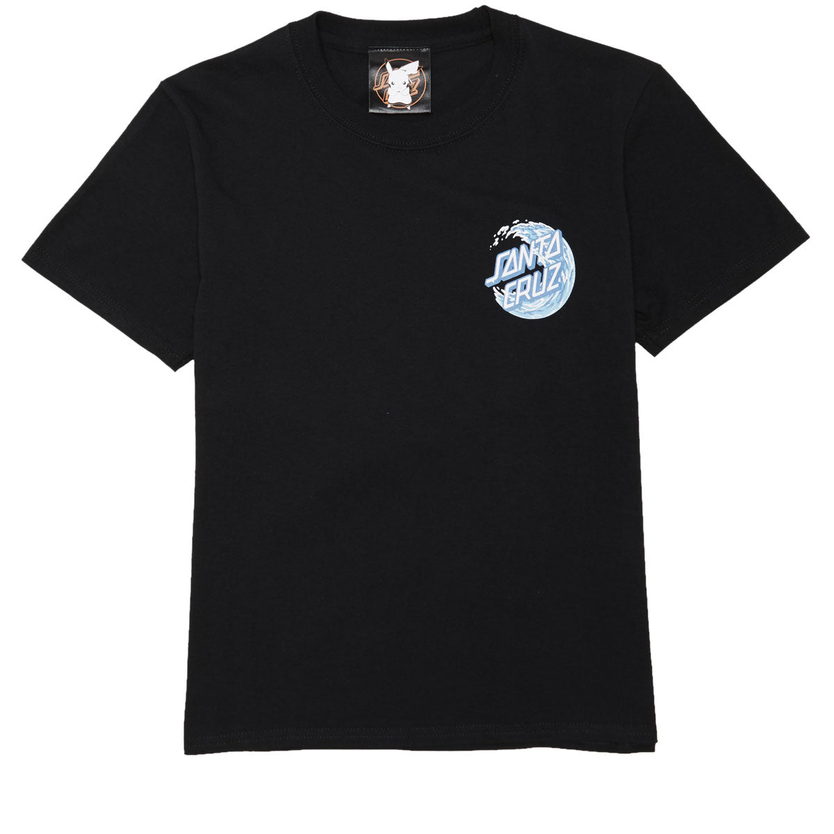 Santa Cruz x Pokemon Youth Water Type 1 T-Shirt - Black image 2