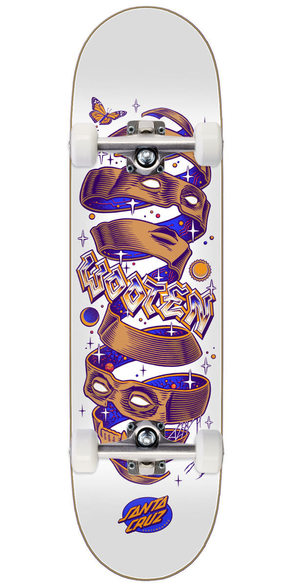 Santa Cruz Wooten Unwound VX Skateboard Complete - 8.50