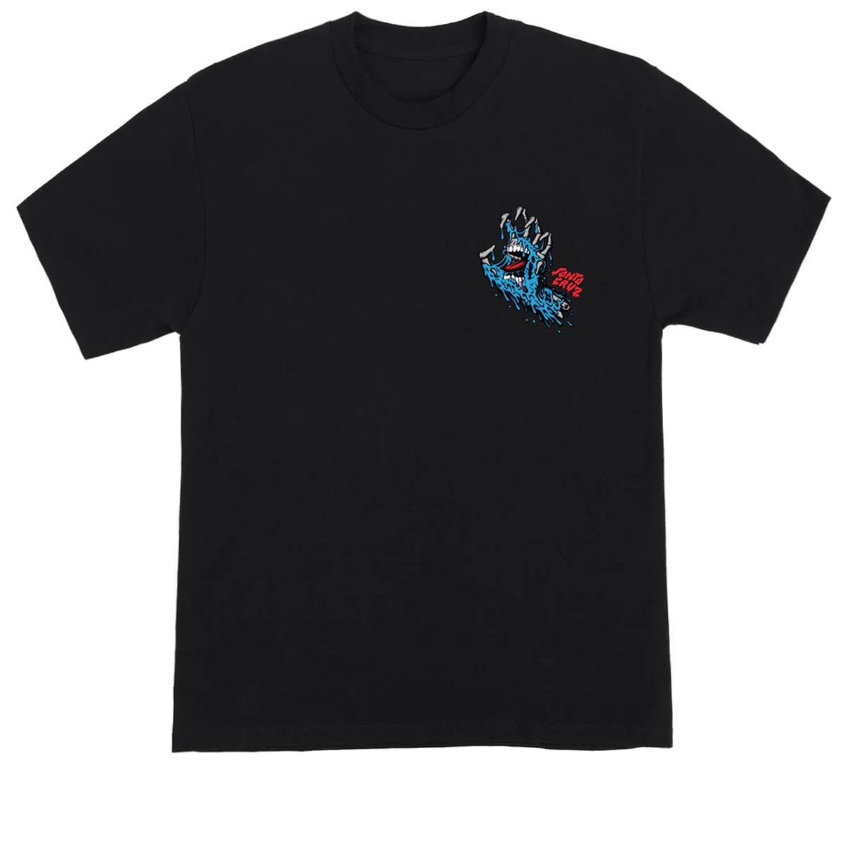 Santa Cruz Melting Hand Premium T-Shirt - Eco Black image 2