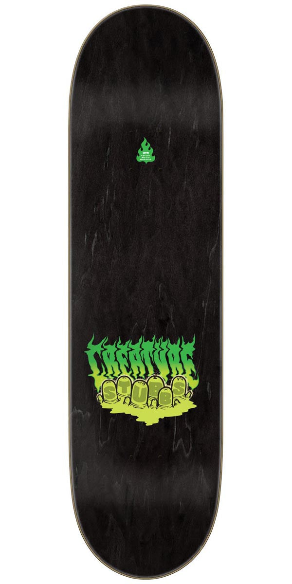 Creature Stubbs LG 7 Ply Birch Skateboard Deck - 8.25