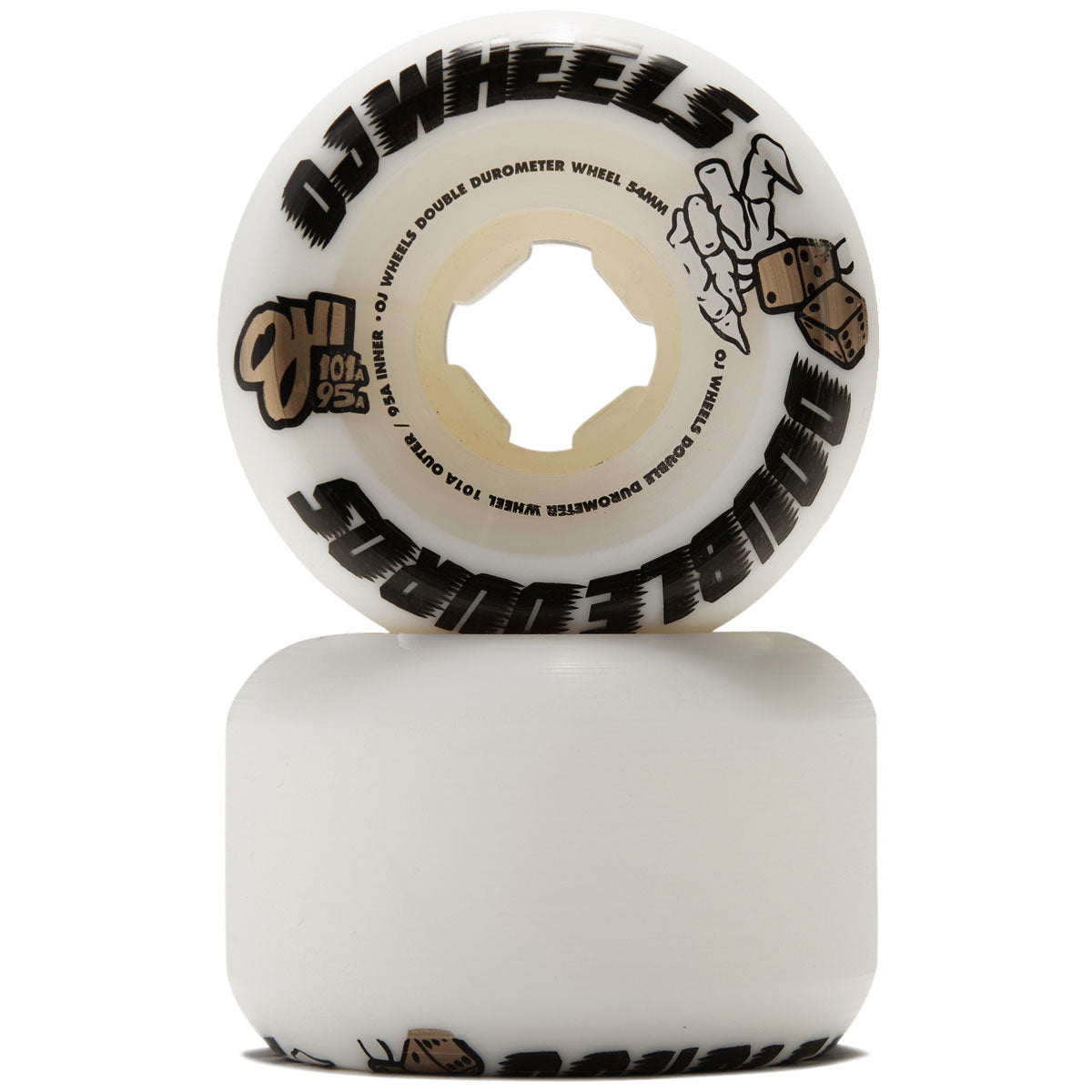 oj double duro 56㎜101a/95a Oj Wheels 58mm OJ Double Duro Skate Wheels – 56mm Mini Combo