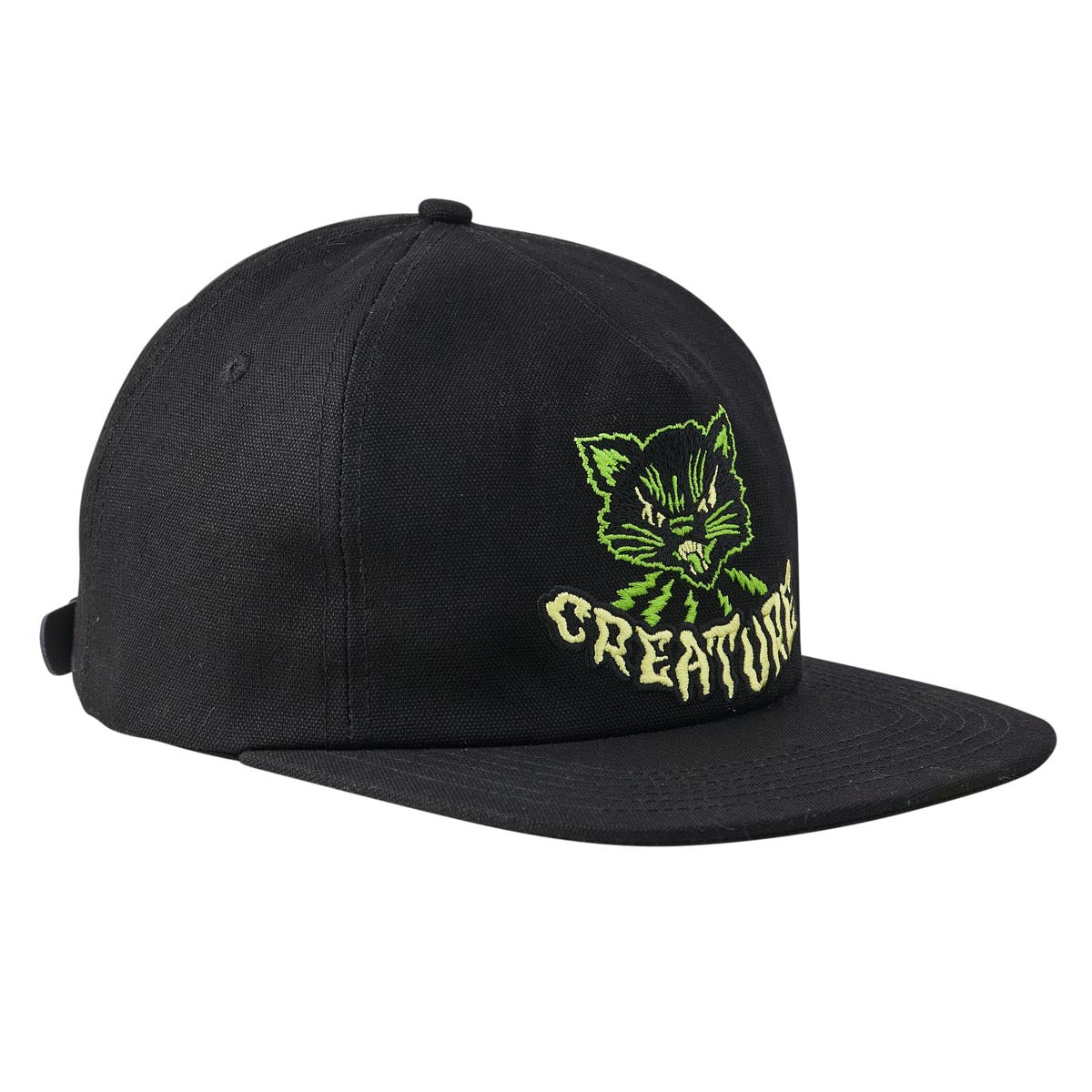 Creature The Creeper Strapback Hat Black CCS