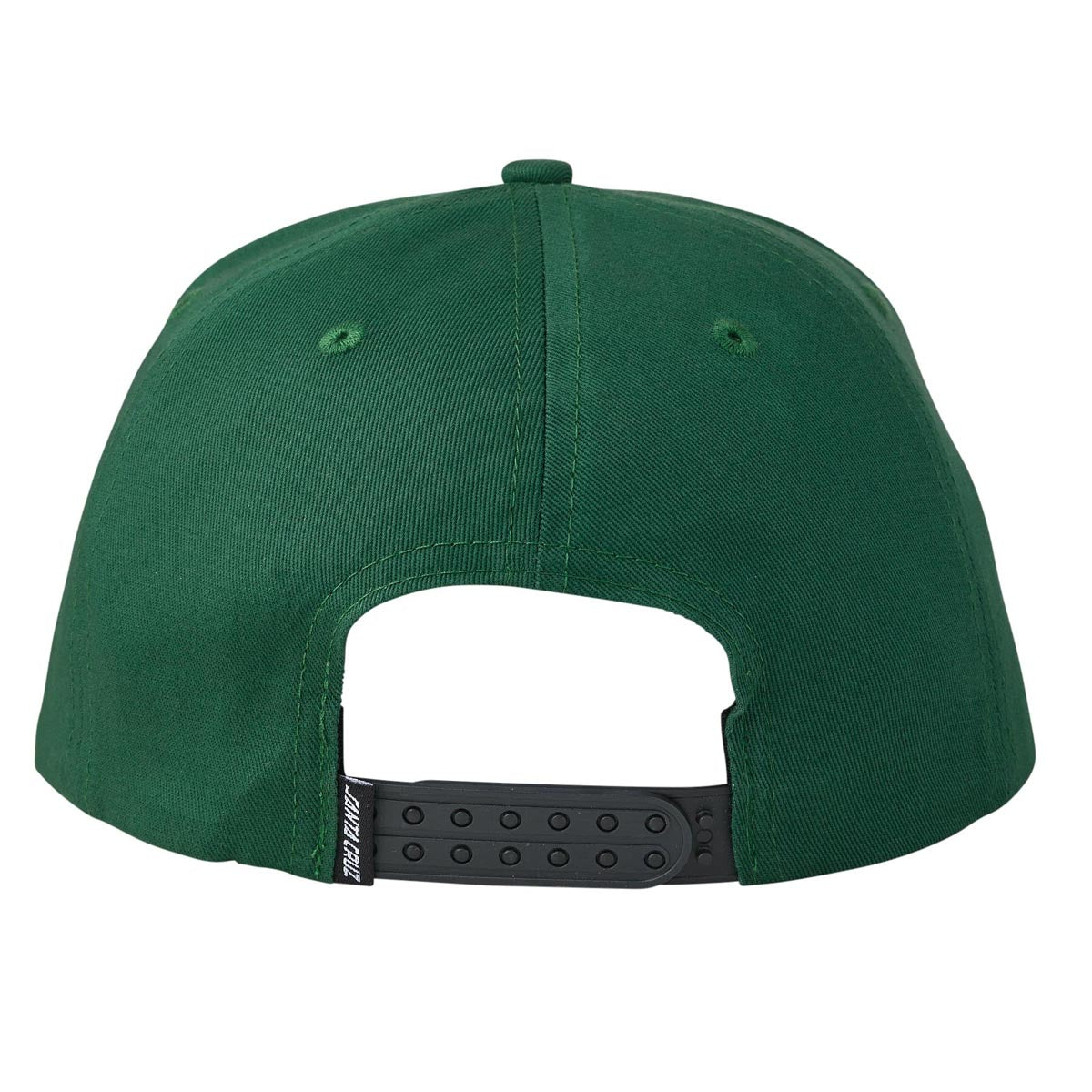 Santa Cruz Dungeon Strip Snapback Hat - Dark Green image 3