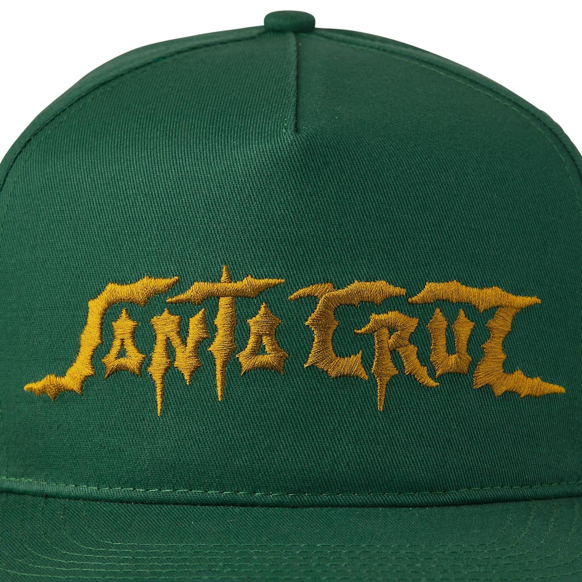 Santa Cruz Dungeon Strip Snapback Hat - Dark Green image 4
