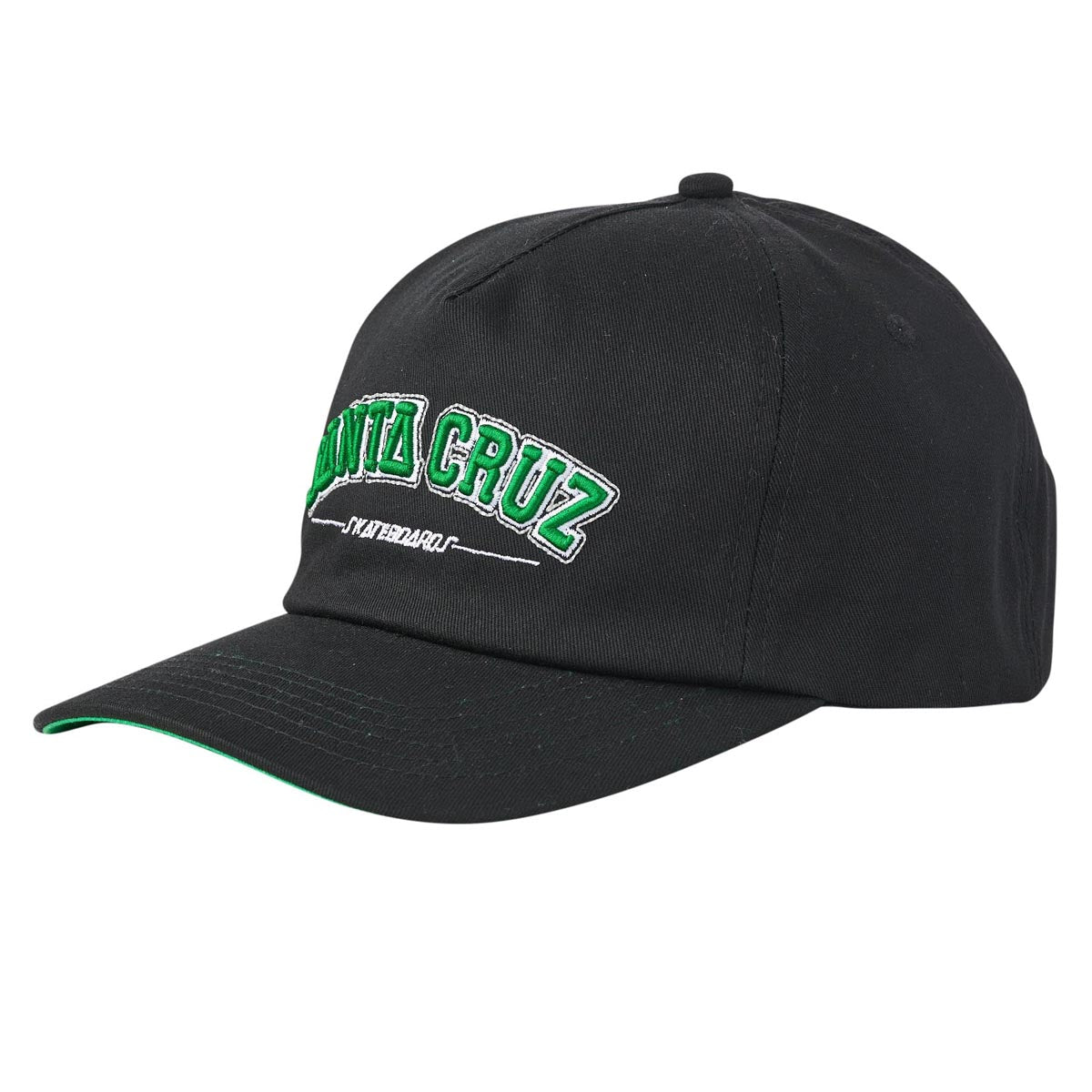 Santa Cruz Collegiate Strapback Hat - Eco Black image 1