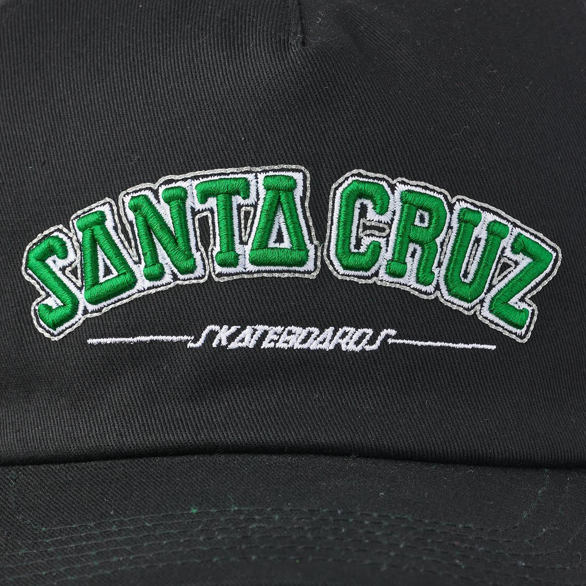 Santa Cruz Collegiate Strapback Hat - Eco Black image 4