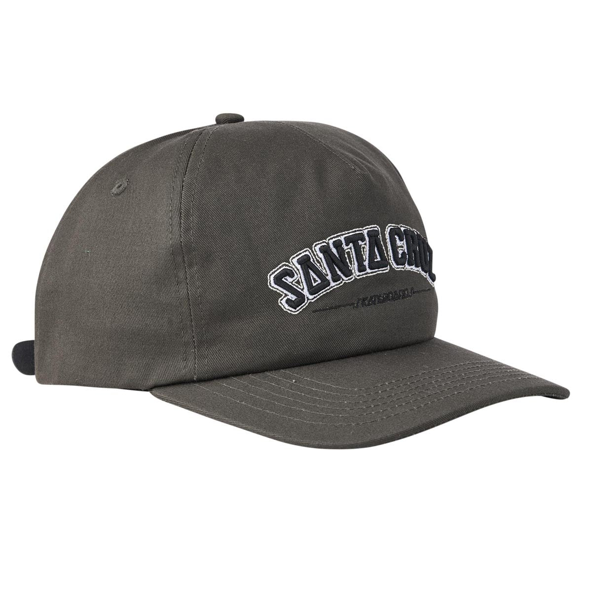Santa Cruz Collegiate Strapback Hat - Eco Grey image 2