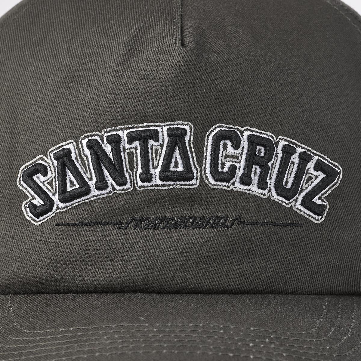 Santa Cruz Collegiate Strapback Hat - Eco Grey image 4