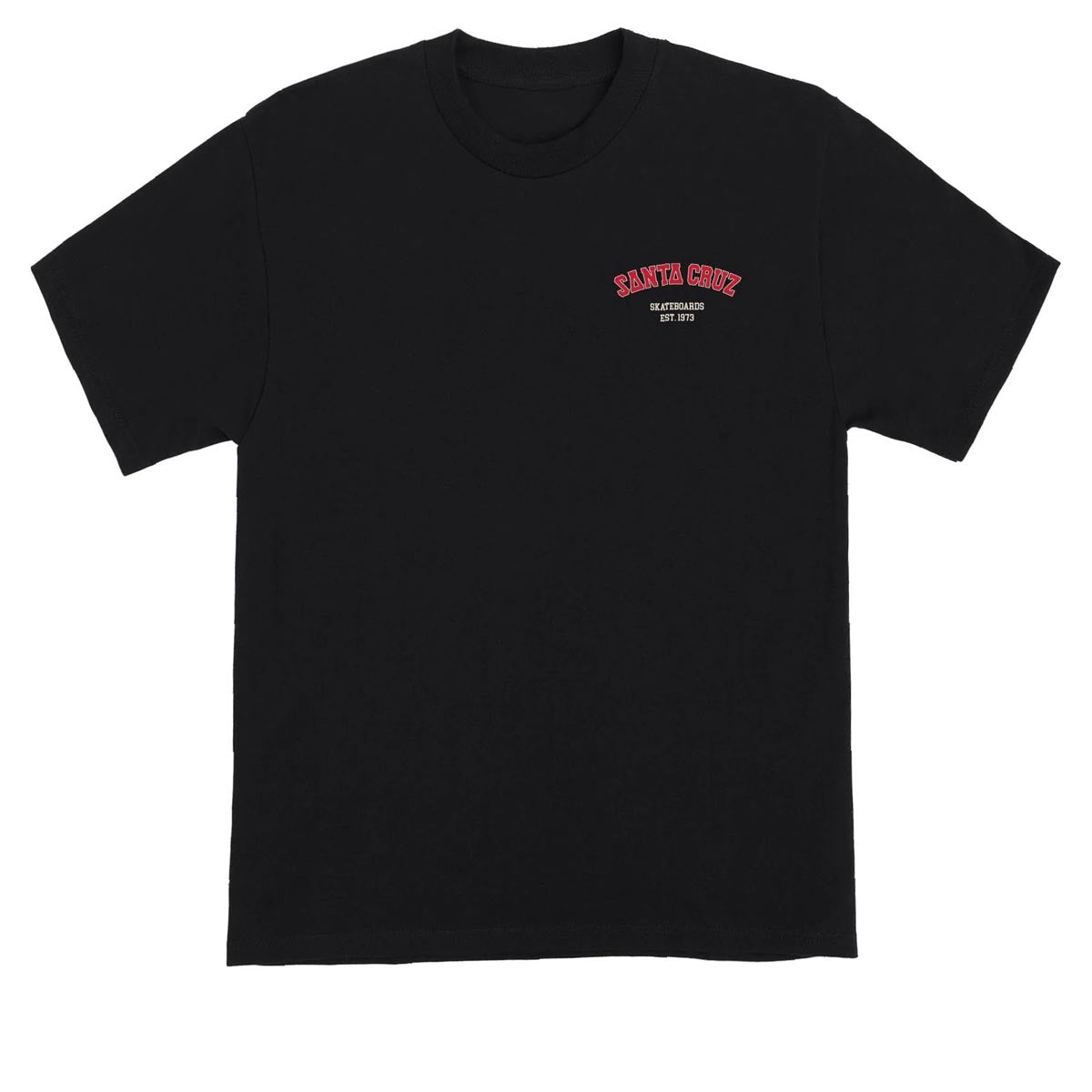 Santa Cruz Screaming Foam Hand TShirt Black CCS