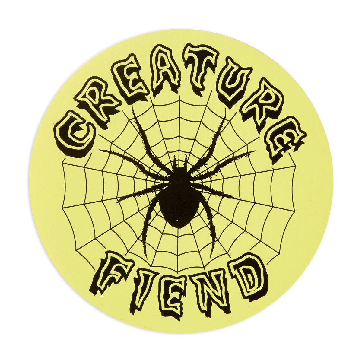 Creature Web Relic White Vinyl Sticker - Assorted image 1