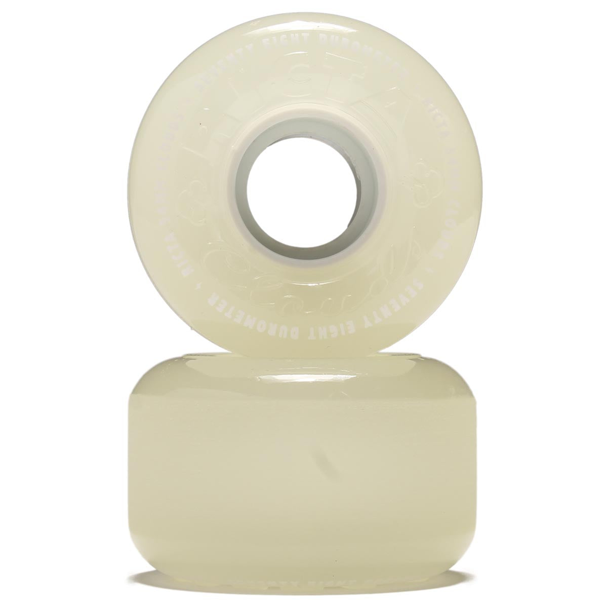 Ricta Clouds 78a Skateboard Wheels - Glow In The Dark - 54mm image 2