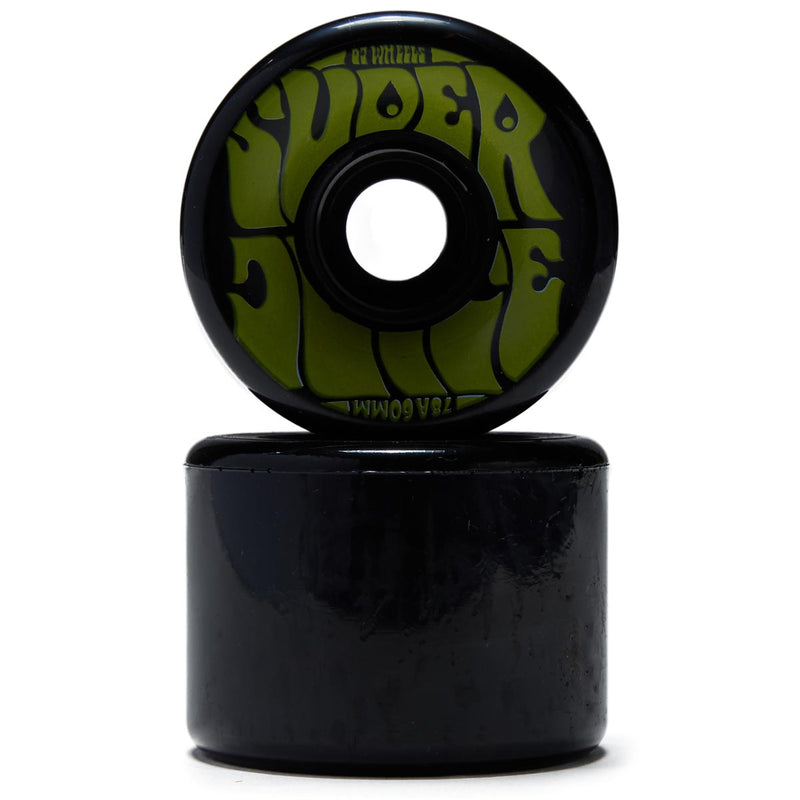 OJ Super Juice 78a Skateboard Wheels - Black/Yellow - 60mm