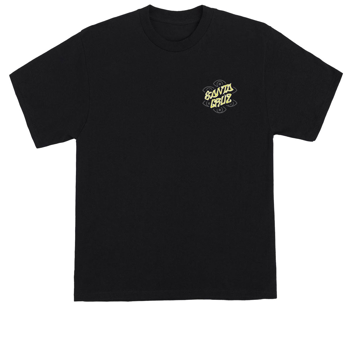 Santa Cruz Salba Eyes Dot T-Shirt - Black image 2