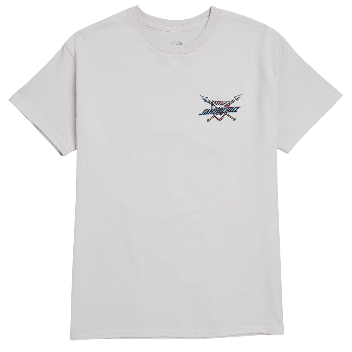 Santa Cruz Salba Screaming Witch Doctor T-Shirt - Ice Grey image 2
