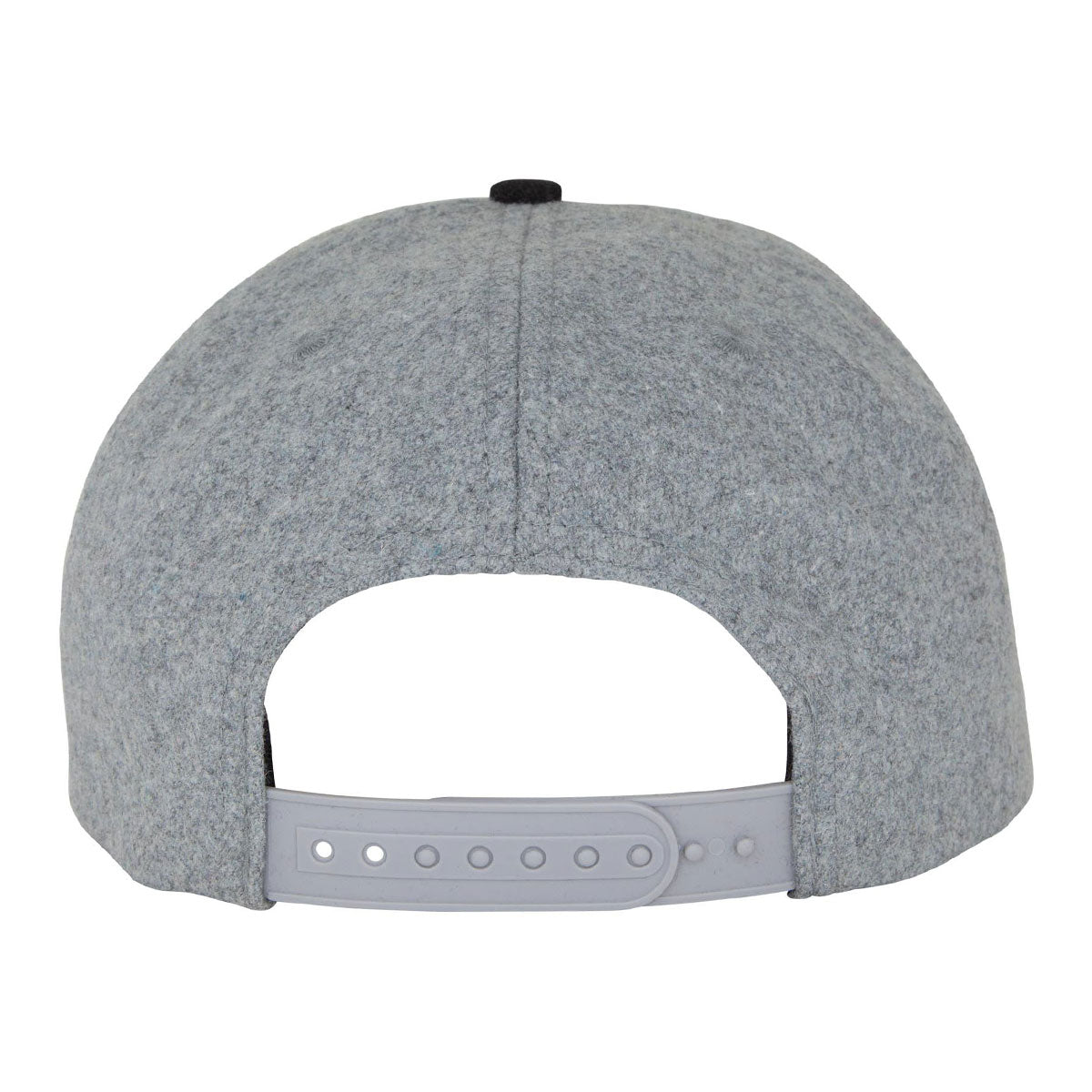 Santa Cruz Flame Ringed Dot Snapback Hat - Black/Grey image 2