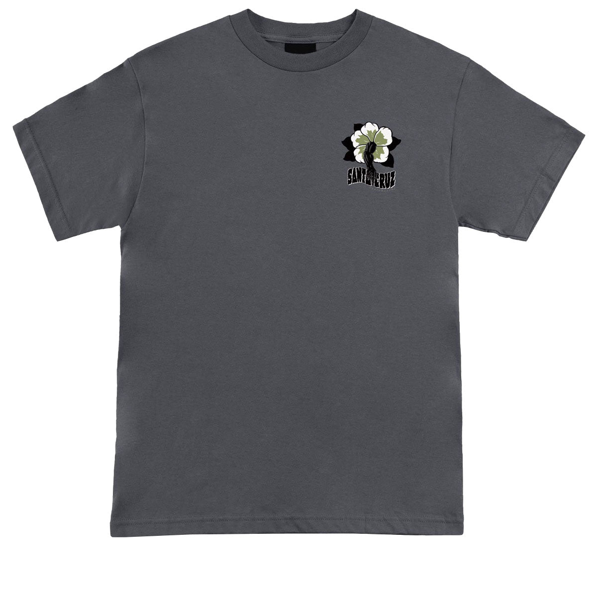 Santa Cruz Roskopp Voodoo Room Charcoal T-Shirt - Charcoal image 2
