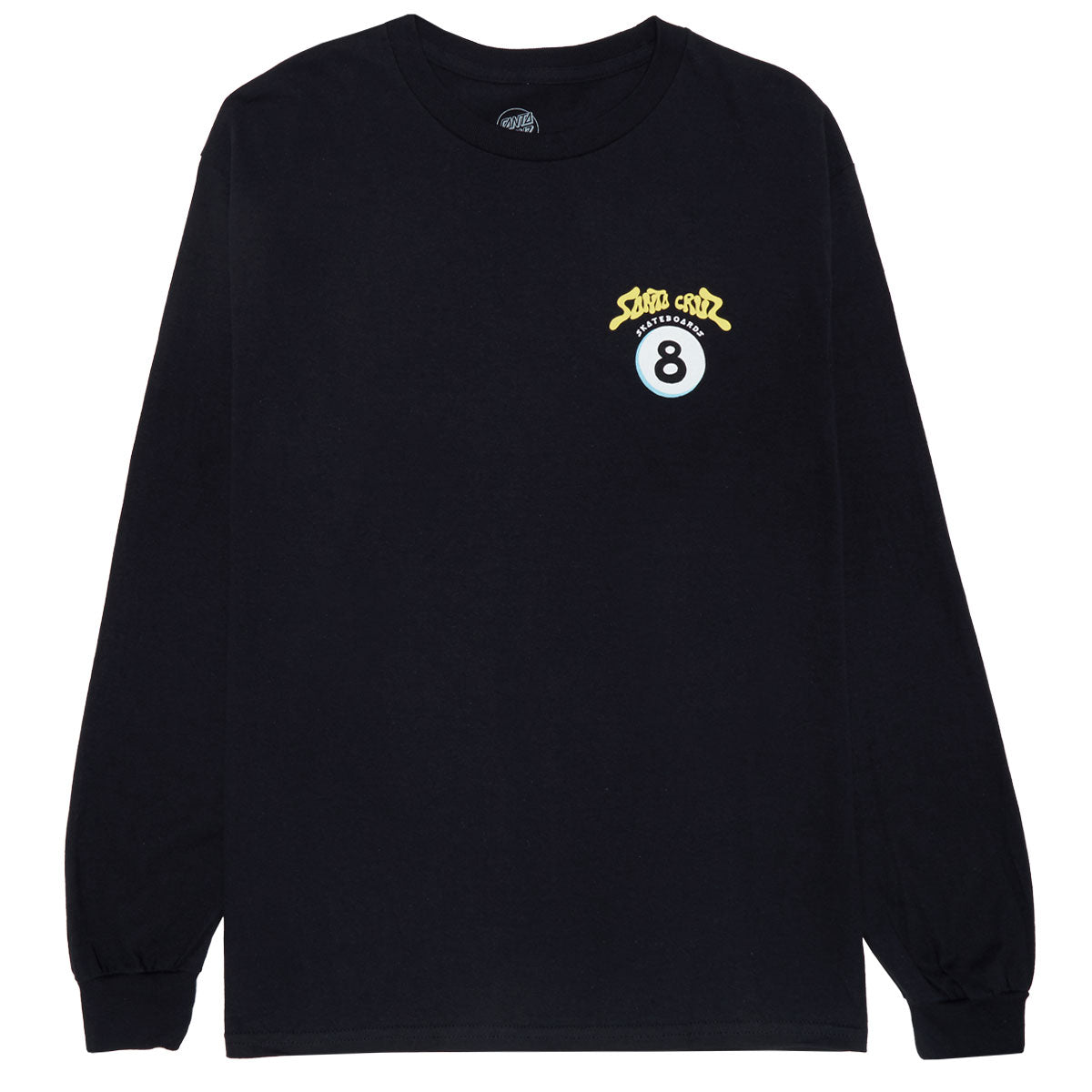 ★Santa Cruz Winkowski Ocho Long Sleeve T-Shirt 関税込★ Santa Cruz Winkowski Ocho Long Sleeve T-Shirt - Black – CCS