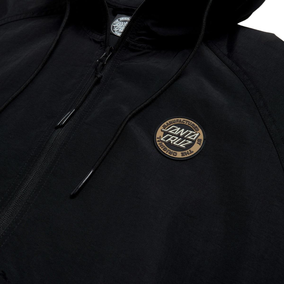 Santa Cruz Break Trail Anorak Unlined Jacket - Black/Brown image 3