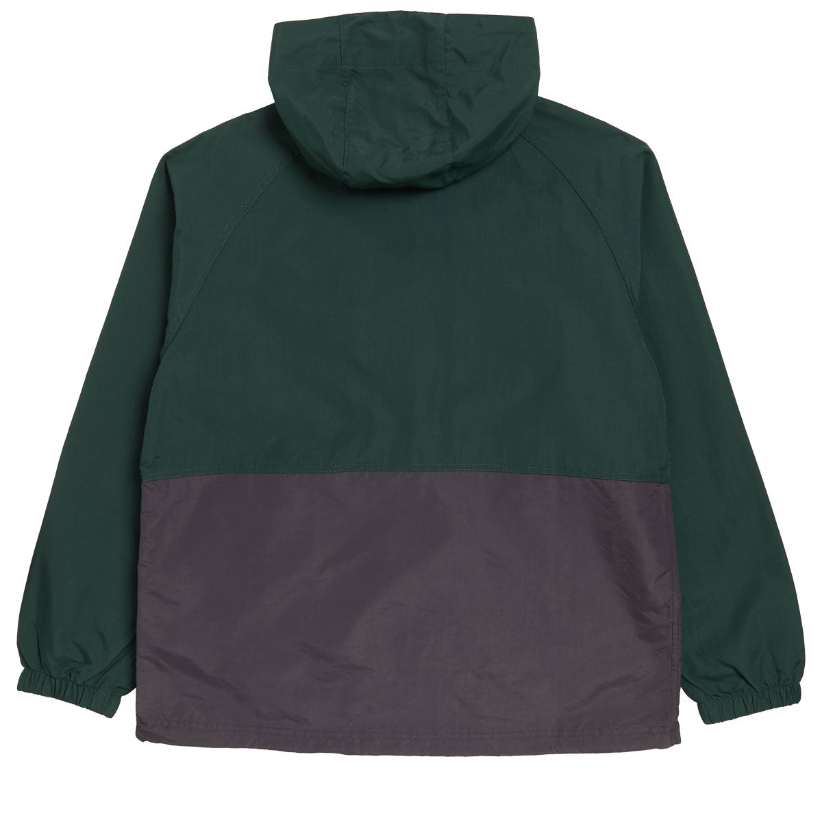 Santa Cruz Break Trail Anorak Unlined Jacket - Forest/Charcoal image 2