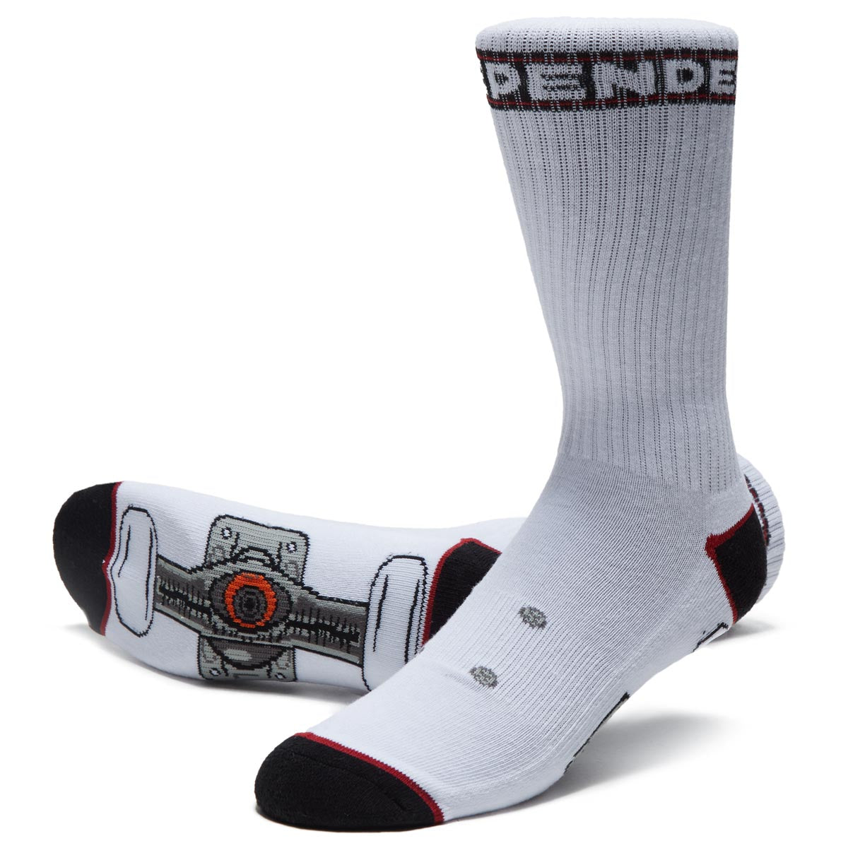 Independent Truck Crew Socks - White image 2