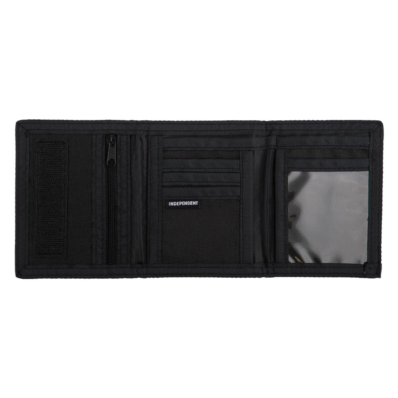 Independent Velcro Bar Logo Wallet - Black